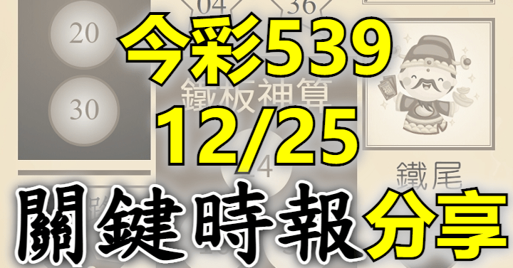 12/25 關鍵時報