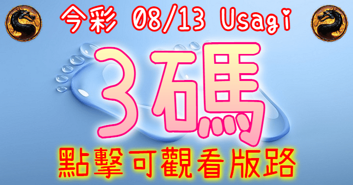 8/13 539 3碼